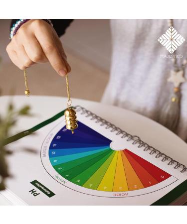 Buy Egyptian Osiris Pendulum - 3-in-1 Radiasthesia & Oracle Tool for Geobiology Mood Enhancement and Travel - Gold Edition - Buy Online on GoSupps.com