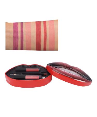 Buy Lip Glaze Set - Long Lasting Matte Lip Liner Makeup for Work | International Shipping - Buy Online on GoSupps.com