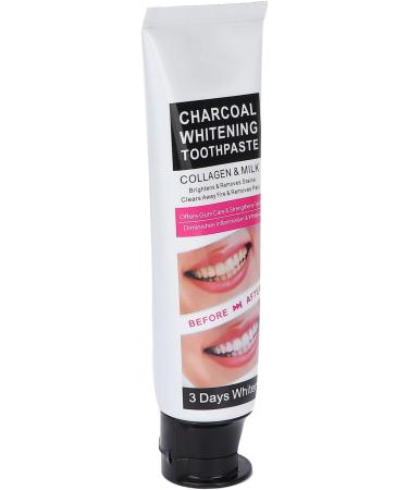 Verdant Touch Oral Care Charcoal Whitening Toothpaste 100ml Oral Care Oral Care Peppermint Cleaning Toothpaste - Buy Online on GoSupps.com