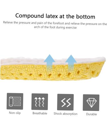 FRCOLOR 3 Pairs Winter Warm Insoles - Breathable Thickened Shoe Pads for Ultimate Comfort & Warmth - Anti-Cold Cushions for All Shoe Types - Buy Online on GoSupps.com