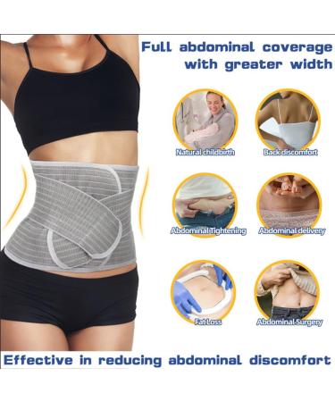 Postpartum Belly Band | Tummy Control Shapewear & Waist Recovery Binder for Women | Medium Bamboo Charcoal Fiber Girdle - Buy Online on GoSupps.com