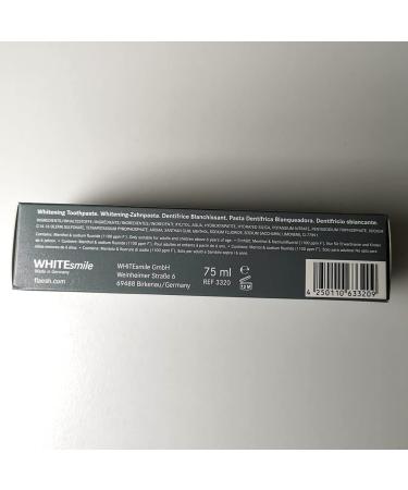 Flower Whitening Toothpaste 75ml - 30% Xylitol & 15% Hydroxyapatite for Double Caries Protection - Refreshing Lime Mint Flavor - International Shipping Available - Buy Online on GoSupps.com