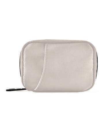 Naanle Pill Box 7 Day Pill Case Travel Pill Organizer Bag Zipper Portable Weekly Compact Size Vitamin Supplement Holder Solid Color Khaki Z - Khaki 4.6 x 3.14 x 1.88 Inch 1.0 Count 0.12 kilograms
