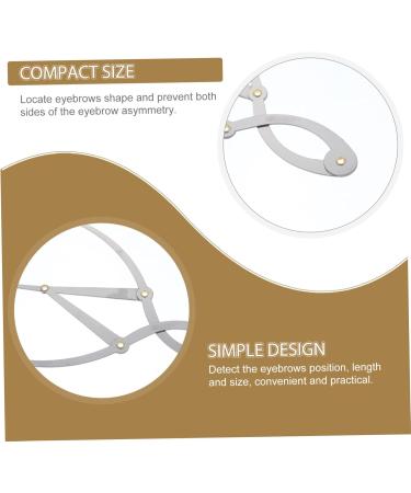 DRESSOOS Eyebrow Drawing Tool Eyebrow Stencil Positioning Eyebrow Measuring Ruler Eyebrow Ruler Makeup Ruler - Buy Online on GoSupps.com