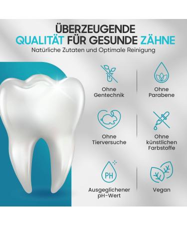 Activated Carbon Toothpaste & Bamboo Toothbrush Set - Fluoride-Free Teeth Whitening - MySmile 2x60ml Day & Night Whitening Solution - Buy Online on GoSupps.com