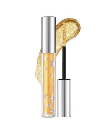 Diuyzoc Glitter Mascara - Glitter Mascara - With a sparkling effect - Waterproof - Long-lasting - Shiny - 5g - 3 colors - For gorgeous lashes