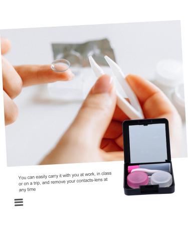 Buy Healvian 9-Sentence Contact Lens Container & Tweezers - Halloween Etui with Mirror Tool Case & Holder - Premium PP Care Box for Invisible Miss - International Shipping Available - Buy Online on GoSupps.com