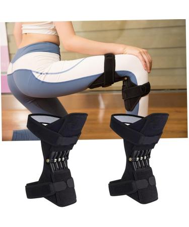 Power Lift Knee Brace Pad - Joint Support & Rebound Spring Force for Enhanced Running & Leg Performance - International Shipping Available - Buy Online on GoSupps.com