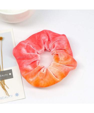 Valiclud 6-Piece Rainbow Hair Tie Set - Soft Elastic Scrunchies for Women & Girls - Colorful Bobbles & Hair Accessories - Buy Online on GoSupps.com