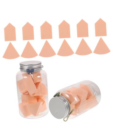 POPETPOP 2 Boxes Makeup Egg Powder Puff Concealer Sponge Make up for Face Foam Sponge Disposable Face Sponges Makeup Blush Make-up Puff Body Hydrophilic Non-latex 14x7.5cm As Shown 1