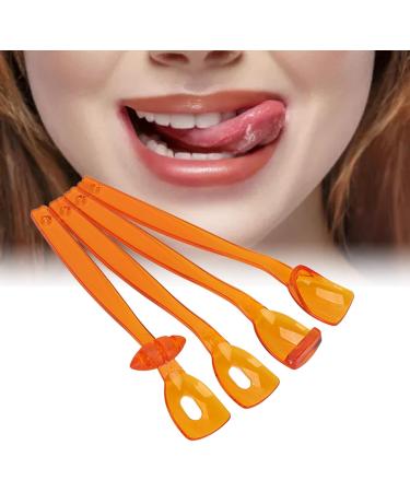 Oral Muscle Trainer Professional Plastic 4 Pieces Ergonomic Tongue Muscle Trainer for Children Dysarthria - Buy Online on GoSupps.com