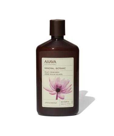 AHAVA Botanic Cream Wash Lotus Flower and Chestnut 500 ml