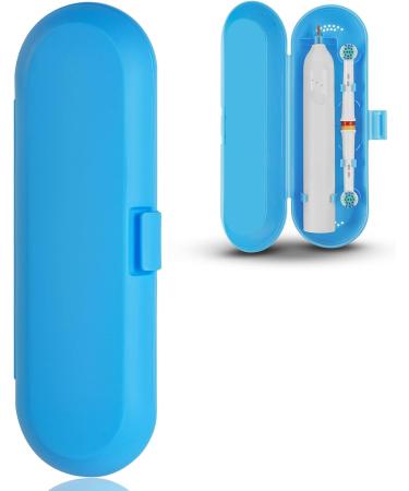 Uraqt Electric Toothbrush Case | Travel Etui for 1 Handpiece & 2 Brushes | Blue Frosted Travel Essentials - Buy Online on GoSupps.com