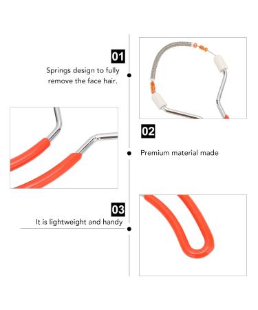 Portable Pen Facial Hair Remover - Double Spring Design for Upper Lip Chin Cheek & Neck - Available in Blue Green Red - Buy Online on GoSupps.com