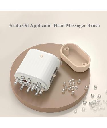 Electric Hair Oil Applicator and Scalp Massager 2 in 1 Opossum Hair Oil Applicator Scalp Massager Hair Growth Scalp Oil Applicator Head Massager Brush for Salon Care - Buy Online on GoSupps.com