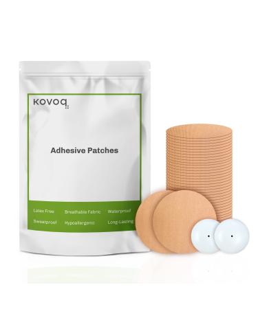 Kovoq 40 pcs Waterproof Libre Sensor Covers with Reusable Hardshell Covers Adhesive Patches Sweatproof Breathable No Glue on Sensor 1-Hand Patching/Removing Freestyle Libre 1&2 CGM Sensor Patch(Tan) 40x Tan - Buy Online on GoSupps.com