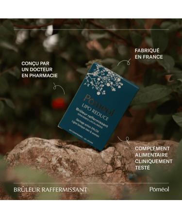 POM OL LipoReduce Food Supplement - Powerful and firming fat burner - Optimizes muscle mass - Forskolin Ascophyllum Chili pepper Vitamin B6 Chromium - 30 days - Buy Online on GoSupps.com