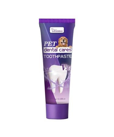 Cat Toothpaste Freshens Breath Cleaning Dog Pet Toothpaste - Safe and Effective Cat Oral Care Toothpaste for Dogs and Pets Frifer
