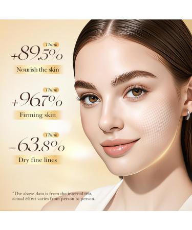 24K Golden Collagen Hyaluronic Acid Facial Serum Lotion Lightweight Hydrating Nourishing Moisturizer Smoothing & Firming Skin Anti-Aging Boosts Collagen & Elasticity Face Essence Serum - Buy Online on GoSupps.com