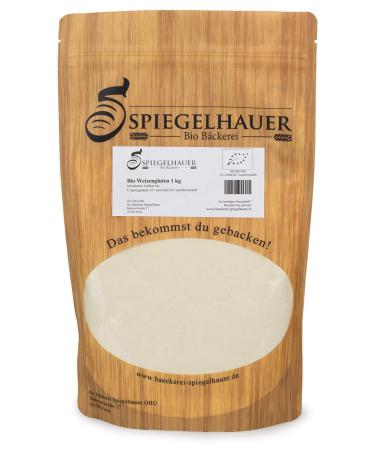 Organic wheat gluten 1 kg EU cultivation seitan base wheat protein gluten for baking or for seitan