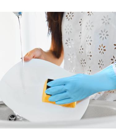 Eco-Friendly Reusable Aruicheng Household Gloves | Waterproof Cleaning & Dishwashing Gloves for Kitchen Bathroom & Laundry - Size L - Buy Online on GoSupps.com