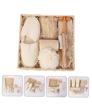 Buy Healeved Spa Kit: Bath Massage Set & Body Brush for Women - Perfect Shower Supplies & Accessories for Home & Travel - Buy Online on GoSupps.com