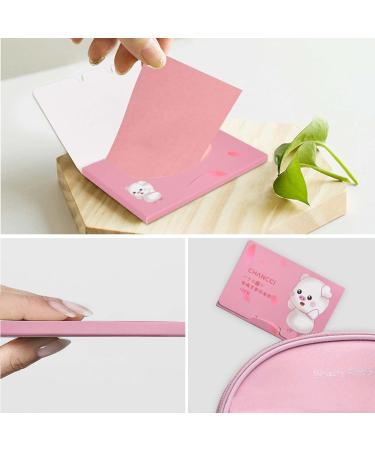 Rapidbok Blotting Paper for Oily Skin - 200 Leaves Oil Control Sheets | Pink Gesich Oil Absorbing Towels - Buy Online on GoSupps.com