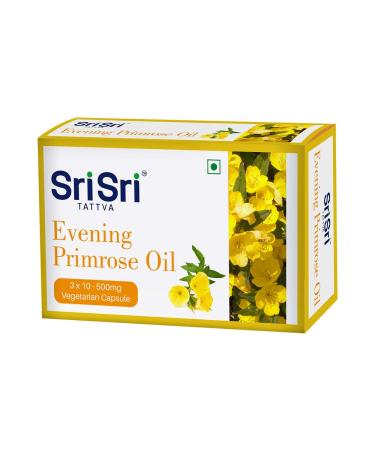 NWIL Sri Sri Tattva Evening Primrose Oil 500mg Veg Capsule -30 Capsules