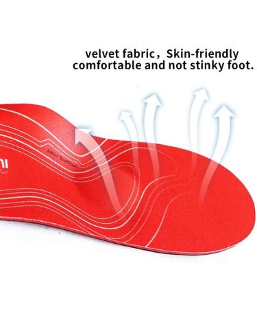 Flat Feet Insoles | Orthotic Arch Support Inserts for Plantar Fasciitis | Men & Women | US-9 (280mm - Buy Online on GoSupps.com