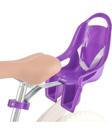 EIRONA Children's Bicycle Doll Seat DIY Sticker Accessory for Girls | Purple Bicycle Accessory - Buy Online on GoSupps.com