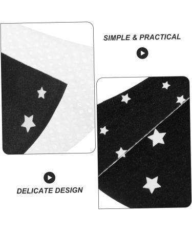  Didiseaon Didiseaon 100pcs Eyeshadow Stickers Eye Makeup Stickers Eye Shadow Stamp for Makeup Stencils Eyeliner Nonwoven Fabric Black - Buy Online on GoSupps.com