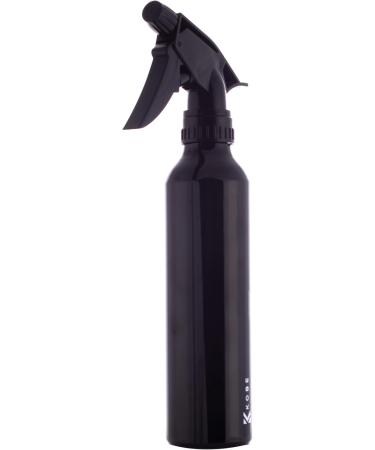 Kobe Professional Black Aluminium fine mist Water Spray - 260 ml - hairdressing - barbers - plants - Buy Online on GoSupps.com