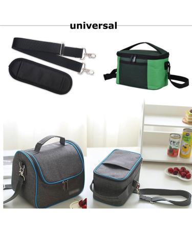 Jakago Universal Adjustable Shoulder Strap with Cushion & Metal Carabiner - Ideal for Laptop Picnic & Camera Bags Black - Buy Online on GoSupps.com