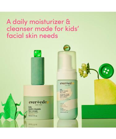 Evereden Kids Face Wash: Melon Juice 3.4 fl oz.| Adorable Terry Spa & Makeup Headband | Gentle Kids Skin Care | Non-toxic and Safe Ingredients for Sensitive Skin | Multi-Vitamin Skin Care for Kids - Buy Online on GoSupps.com