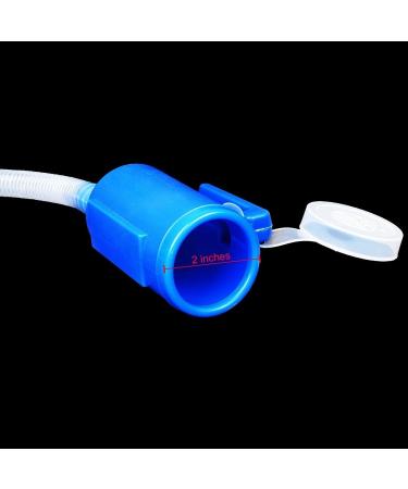 Urinal Funnel Men's Potty Portable Pee Bottle 2000 ML for Hospital Camping Car Travel (Blue)&Urinal Funnel - Buy Online on GoSupps.com