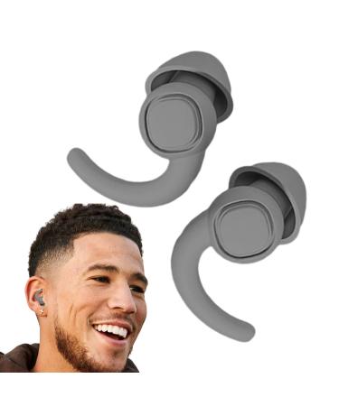 Ear Plugs for Sleeping Noise Cancelling - Noise Cancelling Ear Plugs for Sleeping - Calm Ear Plugs with Storage Box Hearing Protection for Snoring and Work Thaely Gray