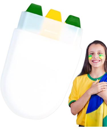 Tricolor Makeup Stick Face Painting Pencils Face Paint Pens Country Flag Makeup Pencil Item for Festivals Sports Events Painting Supplies - Buy Online on GoSupps.com