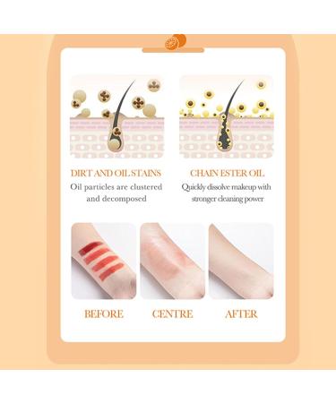 Make-up Remover Stick | 30g Citrus Balm for Sensitive Skin | Gentle & Efficient Eye Makeup Remover | Natural Skin Care by Anulely - Buy Online on GoSupps.com