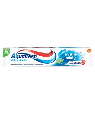 Aquafresh Toothpaste Triple Protection Fresh & Minty 75 ml (Pack of 1)