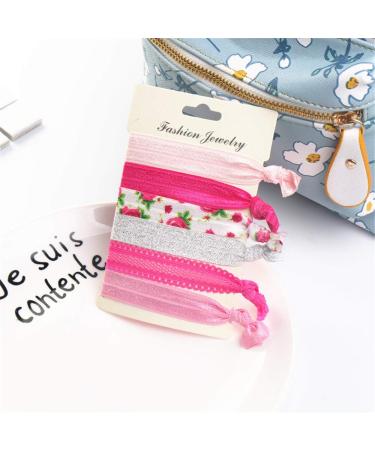 36 Pieces Elastic Hair Ties - Ponytail Holders & Hair Accessories for Girls & Women | Durable & Stylish Elastic Bands - Buy Online on GoSupps.com