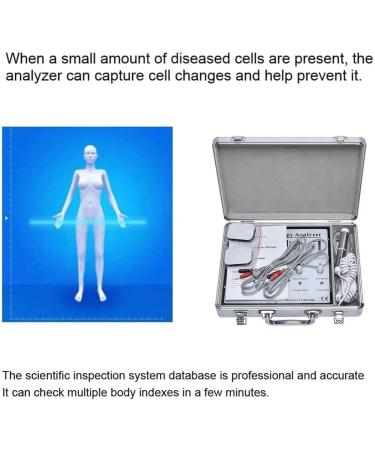BDJSN Dynamic 3D Quantum Analyzer - Portable Body Health Detector for Precise Full-Body Examination | 52 Reports from 10th Generation Technology - Buy Online on GoSupps.com