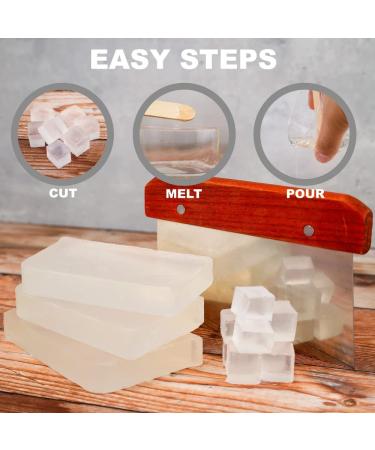 Honey Soap Base - 5 lb Moisturizing Melt and Pour Glycerin Base for Crafting - Vegan & Cruelty-Free - Unscented - Easy to Cut - Buy Online on GoSupps.com