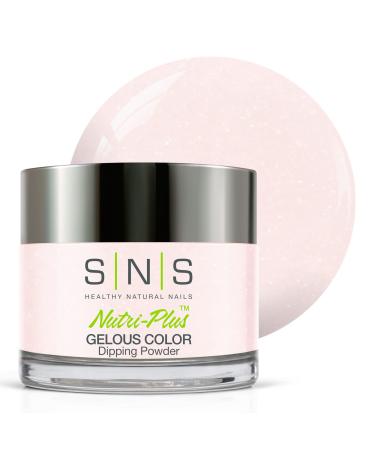 SNS Nail Dip Powder  Gelous Color Dipping Powder - Brittany (Natural  Nudes/Pastel  Shimmer) - Long-Lasting Dip Nail Color Lasts 14 Days - Low-Odor & No UV Lamp Required - 1 oz