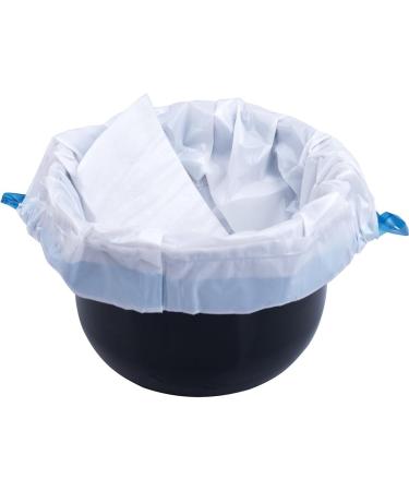 Medokare Commode Liners with Absorbent Pad - 24 Pack - Disposable Adult Commode Chair Liners - Fits Standard Bedside Commode Buckets - Toilet Pail Liners - Buy Online on GoSupps.com