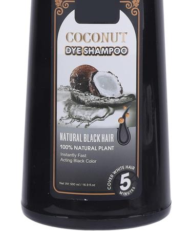Shampooing de Teinture pour les Cheveux Black Non Gras Gris Couverture de Couverture du Shampooing pour les Types de Cheveux 500 Ml - Buy Online on GoSupps.com
