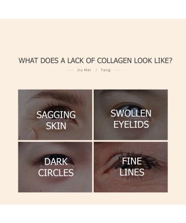 Collagen Six Peptide Eye Cream - Hydrating Formula for Eye Bags & Skin | 60g | Anti-Aging Solution - Buy Online on GoSupps.com