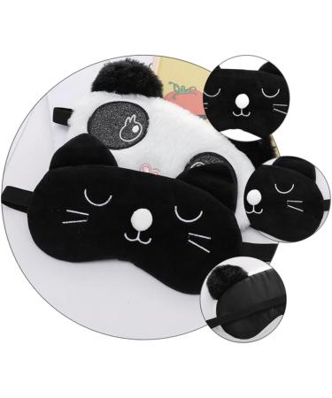 Buy NOLITOY Panda Sleep Mask - Cartoon Eye Shade & Plush Eye Cover for Adults - Travel-Friendly Eye Patches - Buy Online on GoSupps.com
