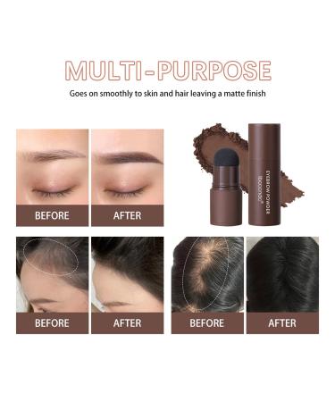 Shop Eyebrow Stamp Stencil Kit | 12 Reusable Stencils & Waterproof Powder - Long-Lasting Natural Brown Shade - Buy Online on GoSupps.com