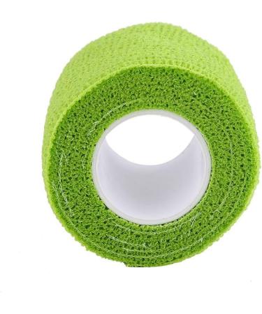 Self Adhesive Bandage - 5 Waterproof Rolls for Sports & Knuckle Care - Green - International Shipping Available - Buy Online on GoSupps.com