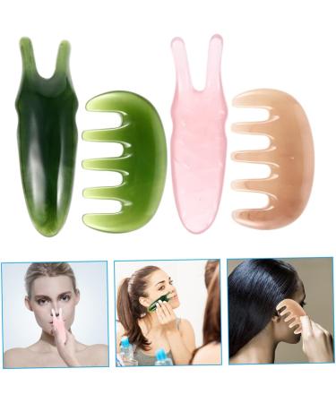 Magiclulu 1 Set Multifunctional Comb Massager - Eye & Face Skin Care Tablets | Premium Face Massage Devices & Accessories - Buy Online on GoSupps.com